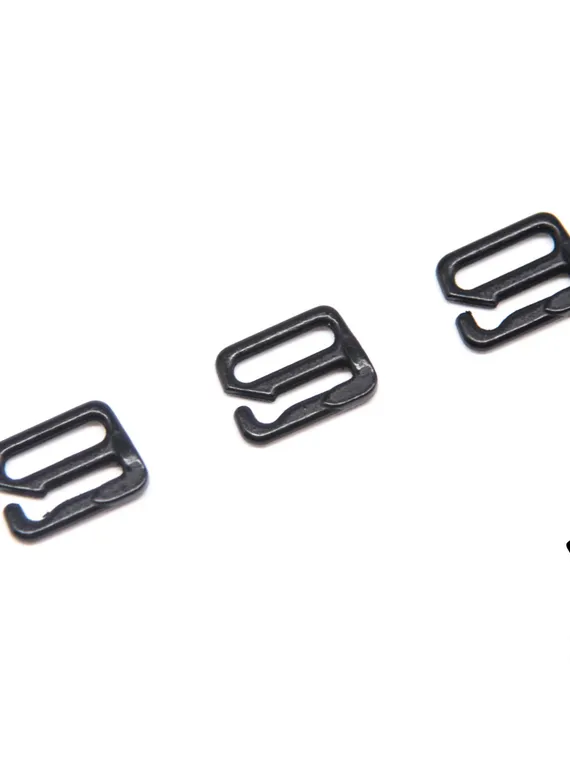 Крючок металл, 10 мм, Китай, черный 170