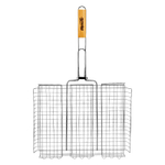 Решетка-гриль 300 х 400 х 65 мм, объемная, хромированная Sparta