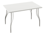 Стол обеденный прямоугольный TLC-1.2 (ОС-12) White In 2S 742*1200*750