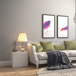 Панель вспененный полистирол 3D RAIL EAST Риф Белая 120х2700 мм