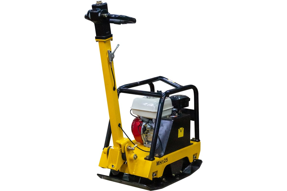 Реверсивная гидравлическая бензиновая виброплита Masalta Honda GX160, MH125-4 ВИБ168