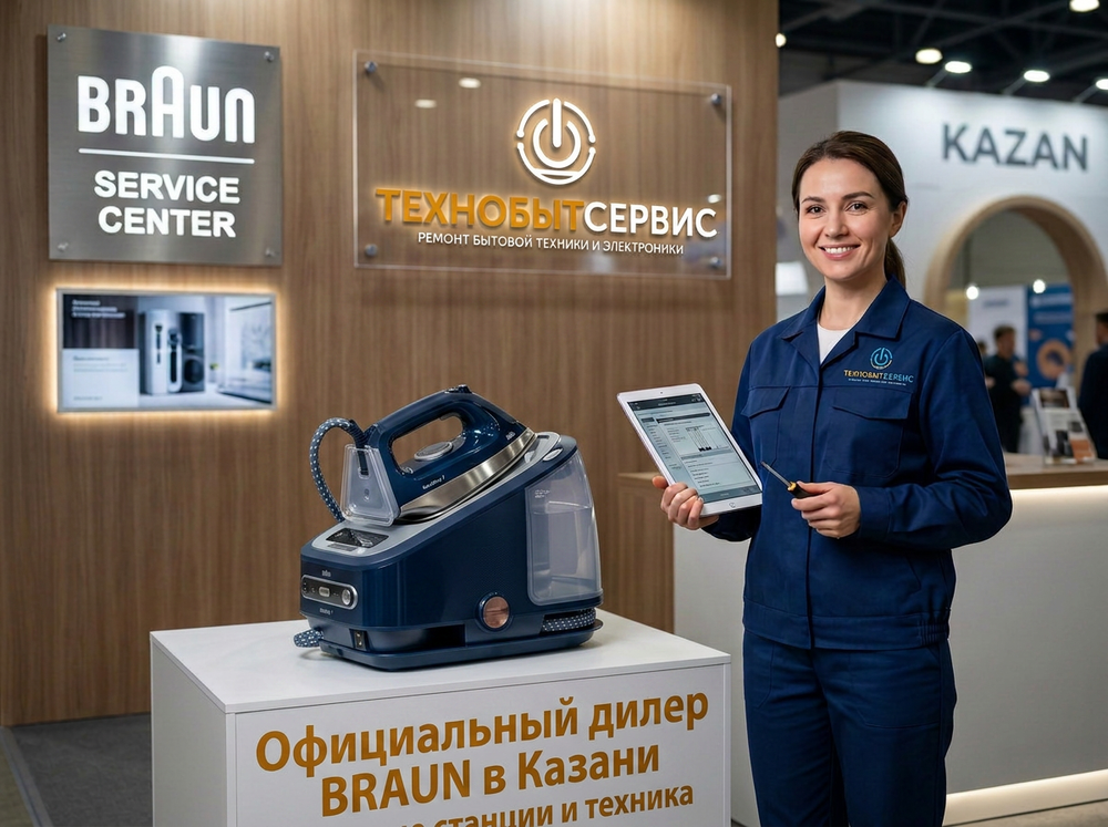 Ремонт паровой станции Braun в Казани