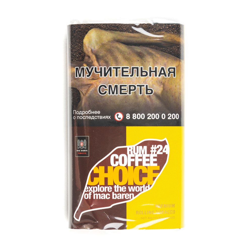 Табак Mac Baren Jamaican #24 (Кофе и Ром) 40г