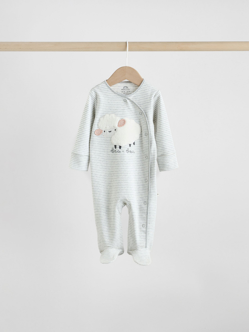 Комбинезон / Cлип для малышей теплый Next F09-942, 3 шт., Серый, Бежевый