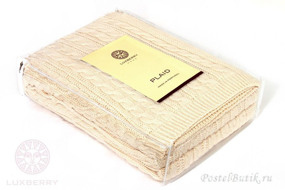 Плед-покрывало Imperio 36 экрю от Luxberry