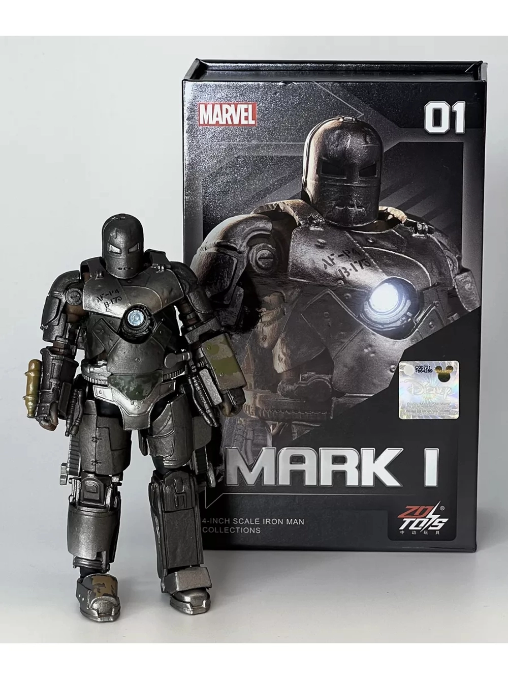 Фигурка Железный человек Марвел ZD Toys 1921-01 Mark 1