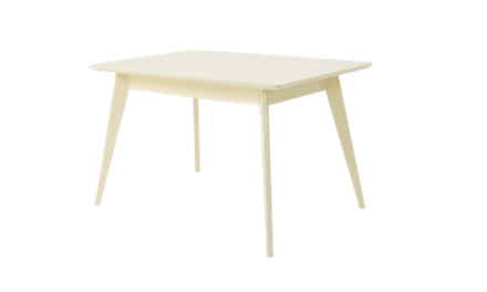 Стол Zip-mebel Сканди 120, Слоновая кость