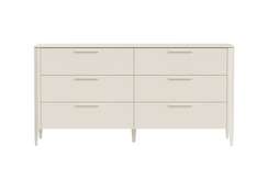 Комод Type 6 ящиков ширина 170 см (молочный)