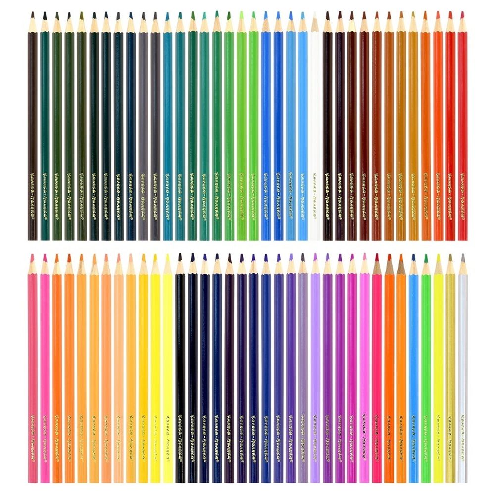 Карандаши цветные 72цв. Каляка-Маляка