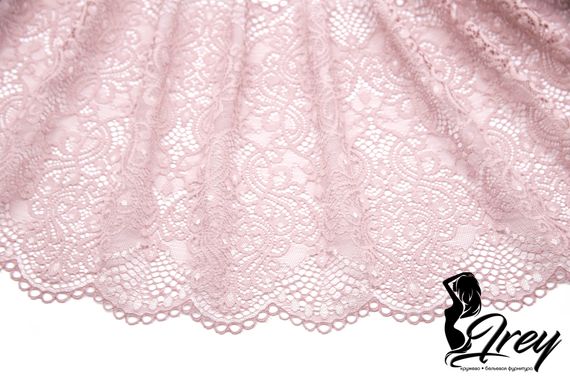 03-170  Кружево эластичное 22 см, лотос