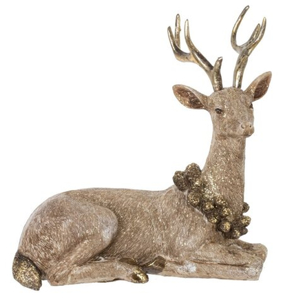 GAEM Фигурка декоративная "Олень", L21 W14 H20,5 см