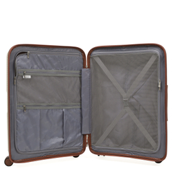 Чемодан средний (М) полипропилен "Fabretti"