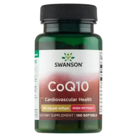 Swanson CoQ10 - 100 мг, диетическая добавка, 100 капсул