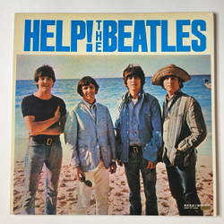 Винтажная виниловая пластинка LP The Beatles Help (Japan 1973) (Obi) Act Naturally