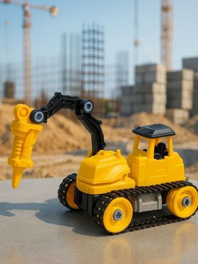 Игрушка Трактор-конструктор с отверткой в коробке (200246316)