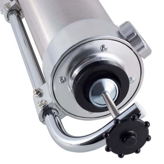 Шприц для колбас 3 кг. Kamille KM-6509 из нержавеющей стали с силиконовыми насадками