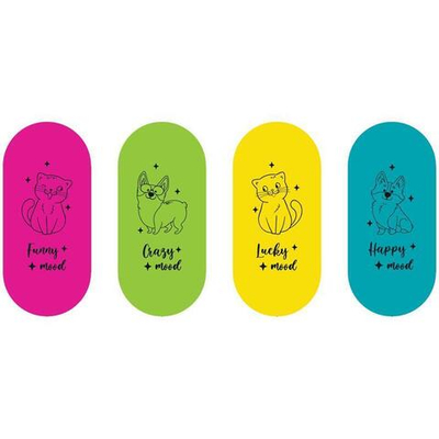 Ластик "My Pets" 60*28*12мм, овальный ER_44731 (Спейс)