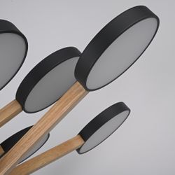 Люстра на штанге TURNA DBL L12 Black