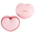 Розовый вакуумный стимулятор Heart в форме сердца (Цвет: розовый)