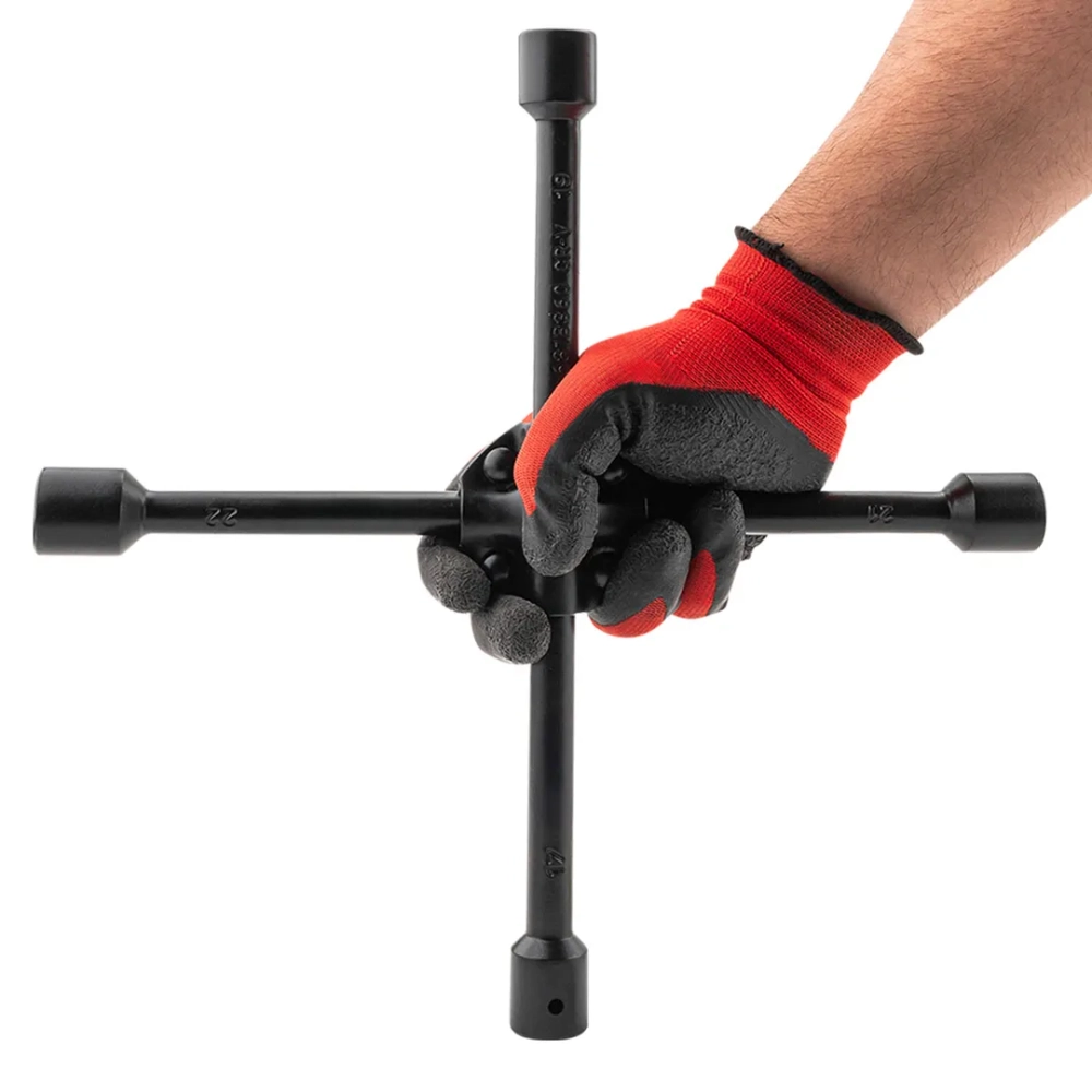 Ключ балонный крестовой 17х19х21х22мм, 1/2'' JBC JBC-681B360