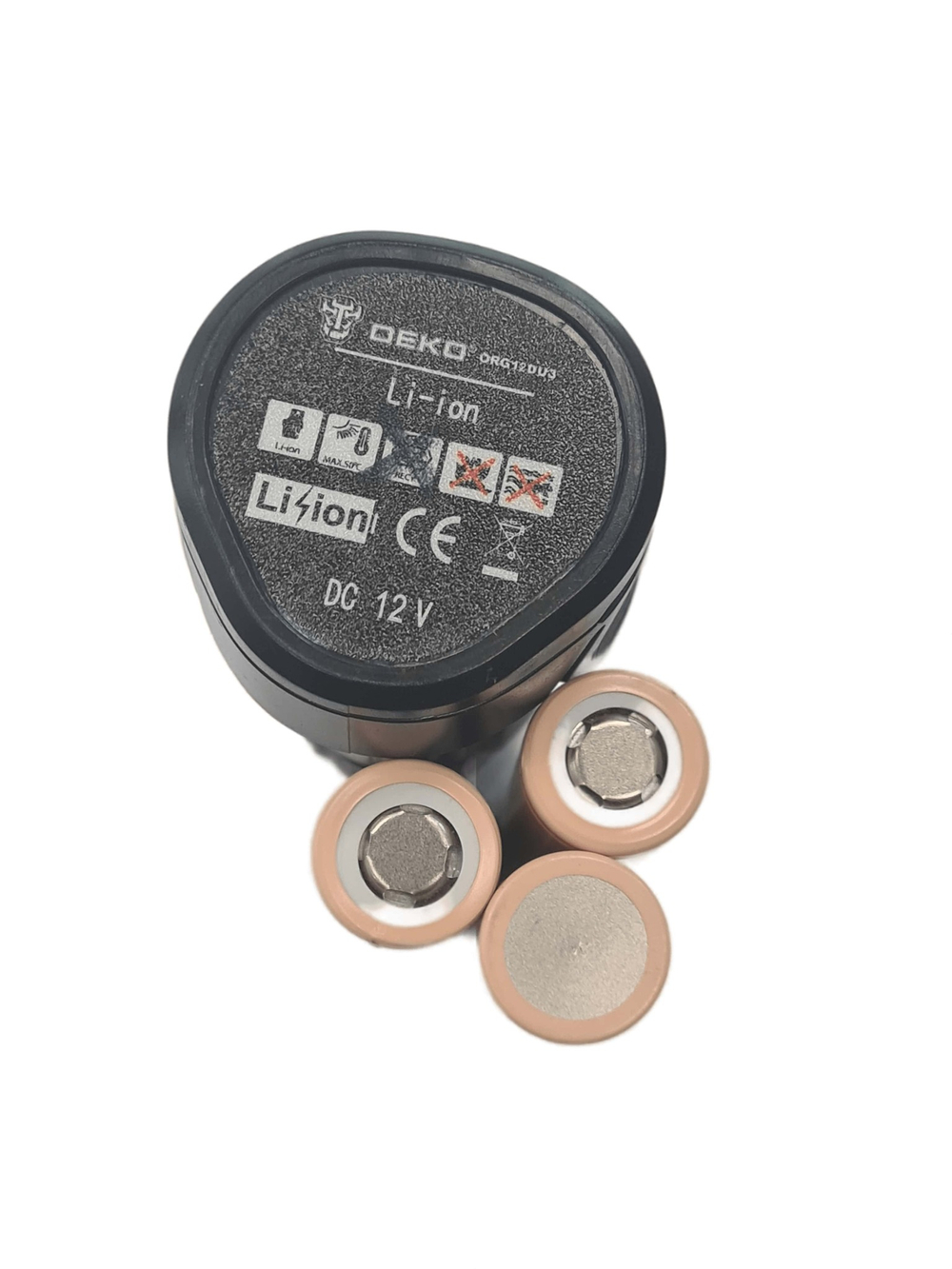 Ремонт аккумулятора DEKO Li-Ion 12V