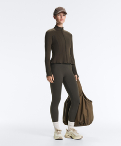 Oysho Куртка Evermove с баской, коричневый