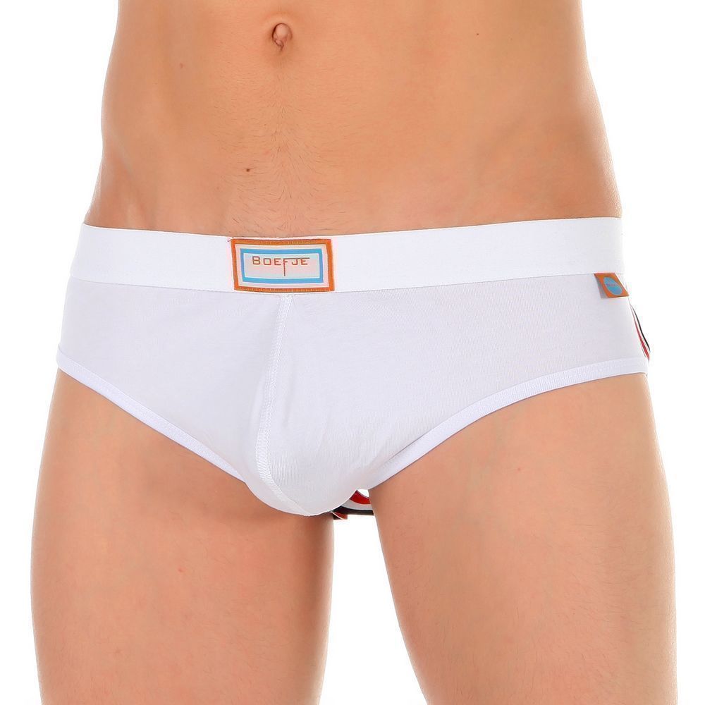 Трусы мужские джоки белые Boefje 35717