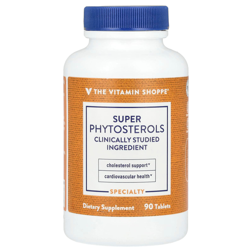 The Vitamin Shoppe, Суперфитостеролы, 90 таблеток (900 мг в каждой таблетке)