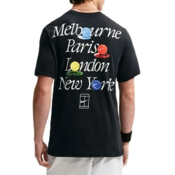Теннисная футболка Nike Court Dri-Fit Tennis - black