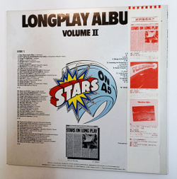 Винтажная виниловая пластинка LP Stars On 45 Longplay Album (Volume II) (Japan 1981)