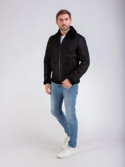 Дубленка мужская натуральная зимняя Турция