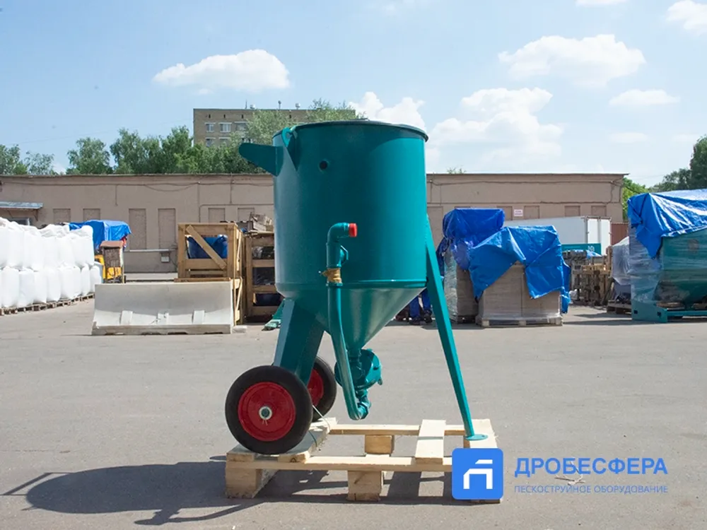 Пескоструйный аппарат PST-PS-160-1 с шиберным дозатором