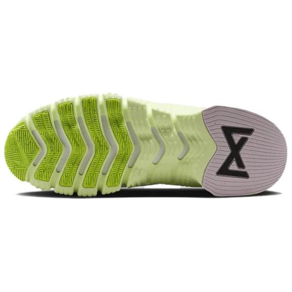 Кроссовки NIKE Free Metcon для треккинга Белые/Светло-желтый Зеленый/Розовый цветок Пена/Белый Темно-красный Женский