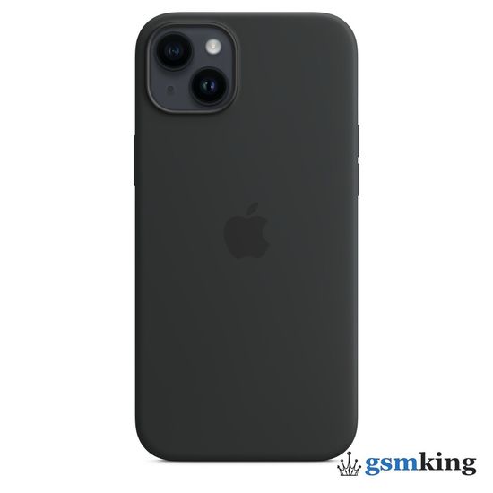 Apple Silicone Case with MagSafe iPhone 14 Plus Midnight (Тёмная ночь) MPT33ZM/A