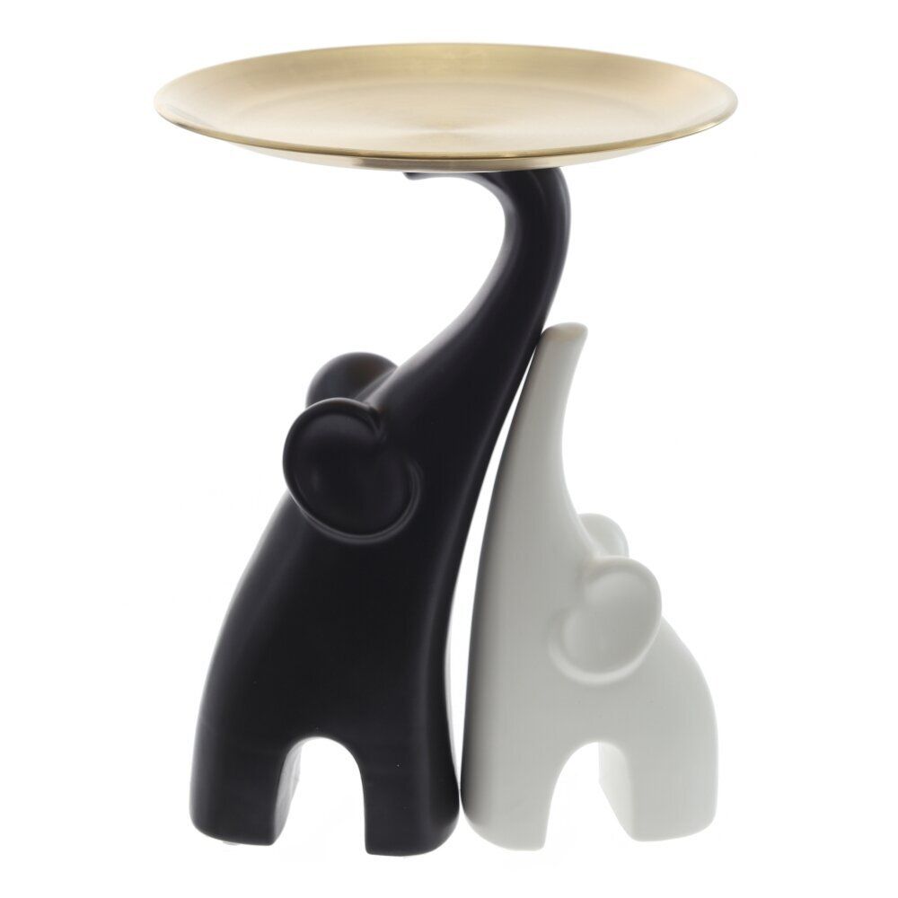 GAEM Набор из 2-х фигурок декоративных "Слон" с подносом, L20 W20 H27,5 см