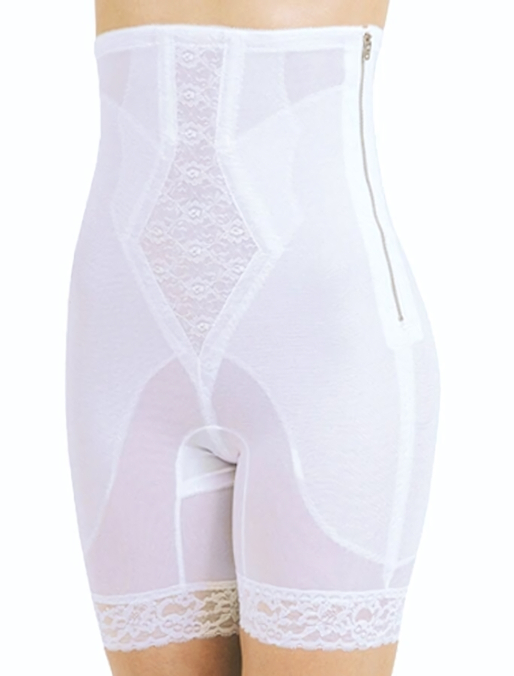 Корректирующие панталоны с завышенной талией (Размер: XL) (Цвет: белый)