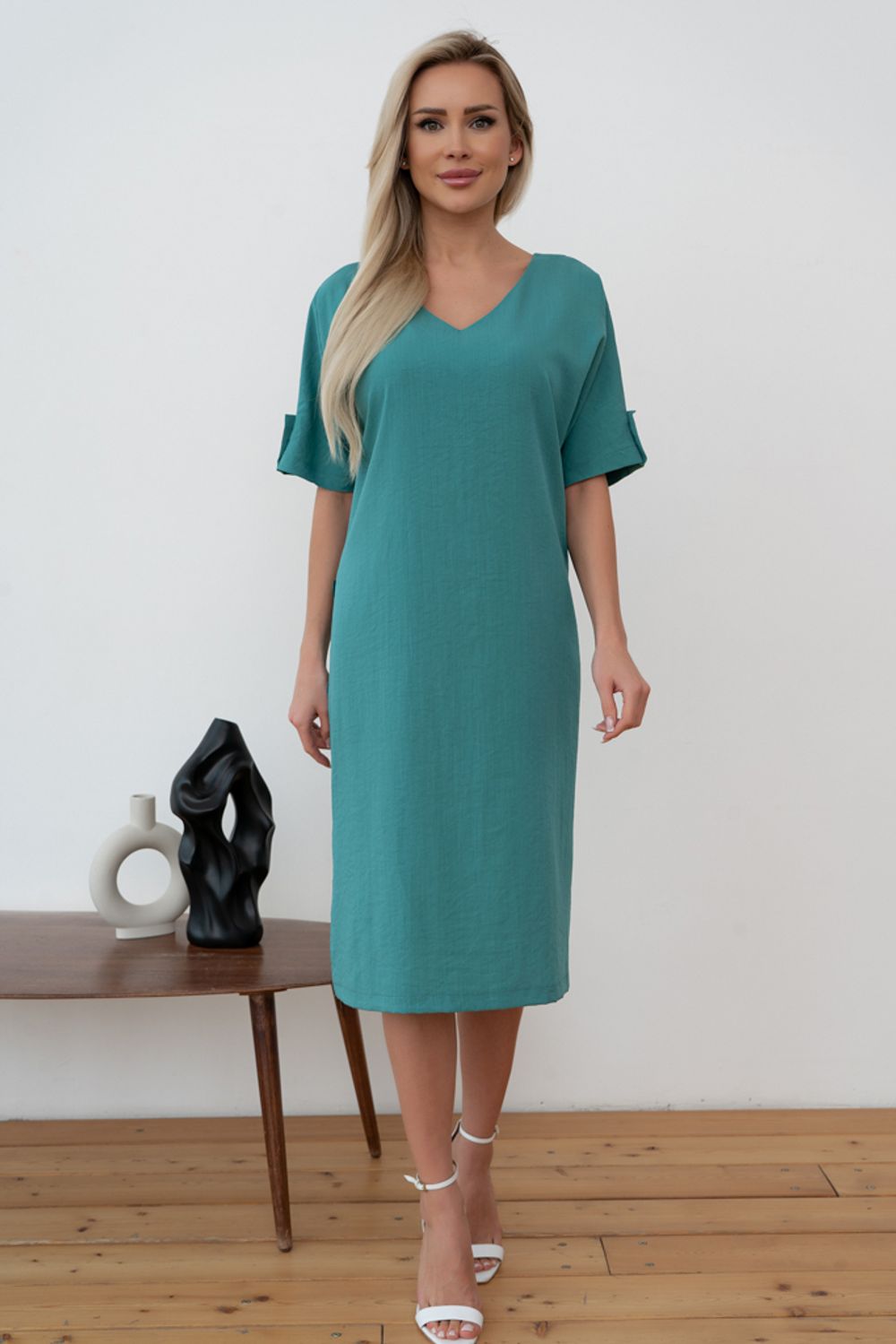 Платье Белана (полынь) Р11-1038/4 Nikol