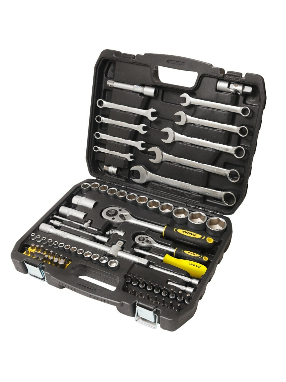 Набор инструментов 82пр. 1/4'', 1/2''(6гр)(4-32мм) WMC TOOLS WMC-4821-5