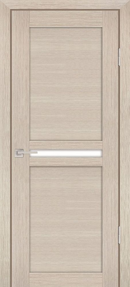 Дверь PS-03 / Цвет Капучино Мелинга / белый сатинат / Двери PROFILO PORTE