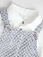 Комбинезон и боди в комплекте для малышей Next E47-398, Серый, Белый