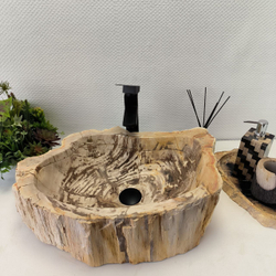 Раковина из окаменелого дерева Fossil Basin OD-02348 56*40*16 см