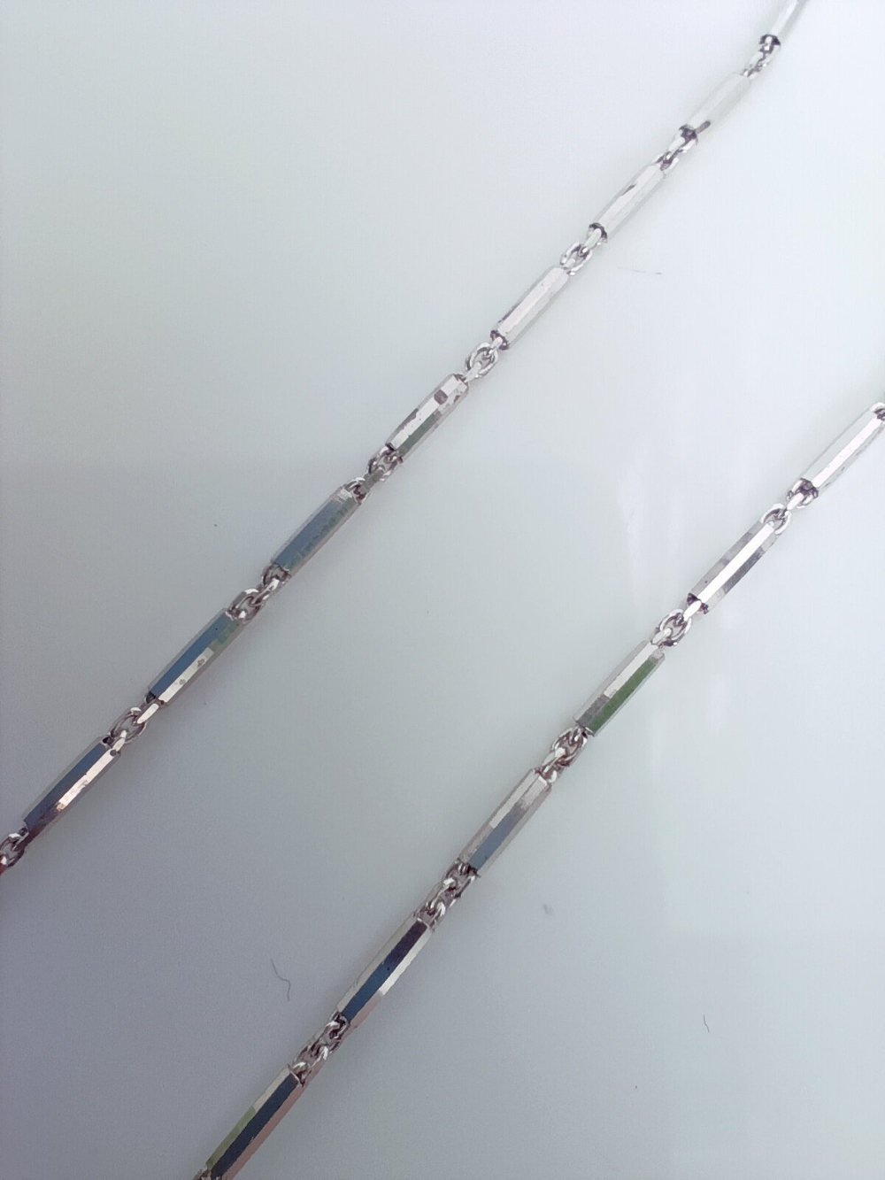 Цепь Эстерелла, серебро 925*, родирование/Ф