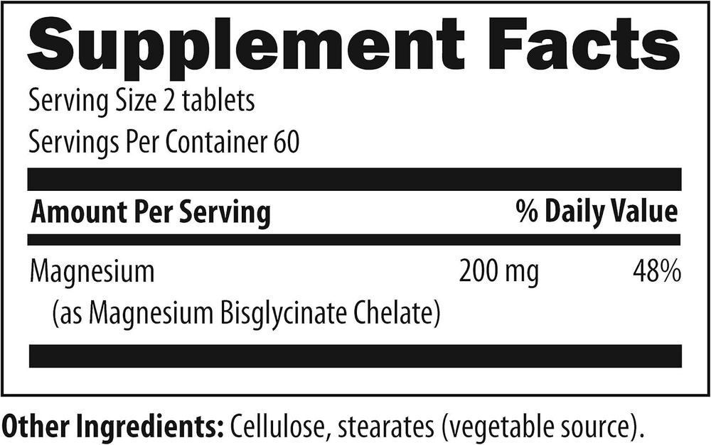 Designs For Health - Magnesium Chelate - 120 tablets