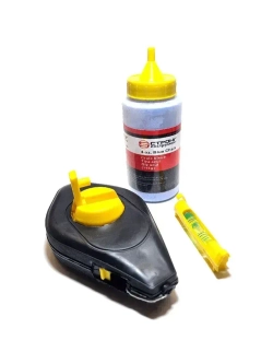 Шнур отбивочный разметочный с краской, 15 м