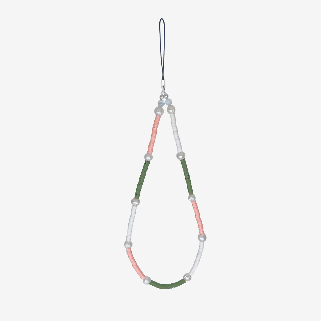 Triple color phone strap