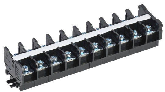 Блок зажимов наборный БЗН TK-100 25мм2 100А на DIN-рейку 10 пар IEK