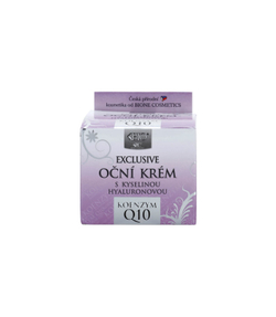 Bione Cosmetics Exclusive Q10 - крем для глаз с гиалуроновой кислотой /   51  ml  / GTIN 8595061607418