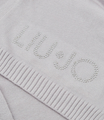 Шаль logo borchie Liu Jo - пепельный(2F3029 M0300)