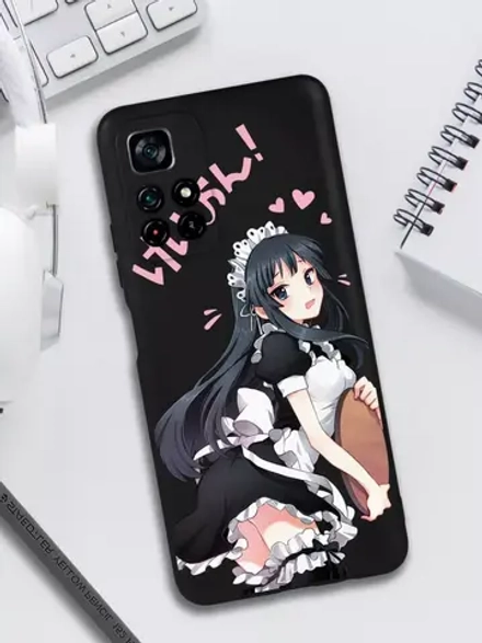 Чехол на Xiaomi Poco М4 Pro 5G, С Принтом Поко М4