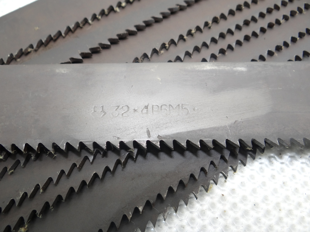 Полотно машинное ножовочное 450х32х2х4мм Р6М5